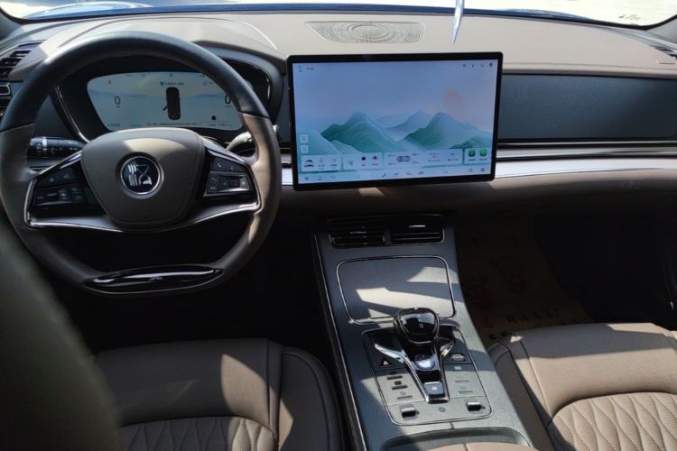 Used BYD Han 2024 EV Glory Edition 506KM Front-Wheel-Drive Premium Model Center Console