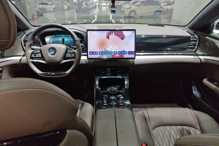 Used BYD Han 2024 EV Glory Edition 506KM Front-Wheel-Drive Premium Model Center Console
