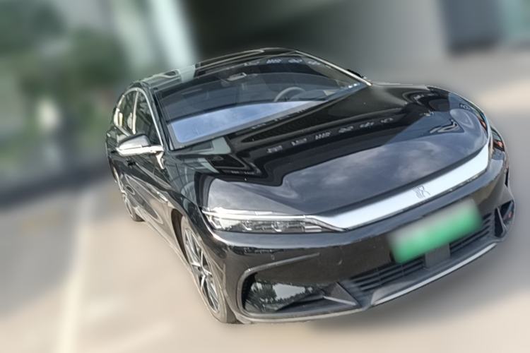 Used BYD Han 2024 EV Glory Edition 610 km All-Wheel Drive "Tian Shen Zhi Jia" Intelligent Driving Model Front Right 45 Deg