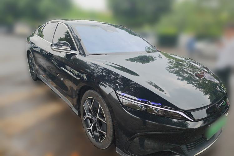 Used BYD Han 2024 EV Glory Edition 605KM Front-Wheel-Drive Premium Model Front Right 45 Deg