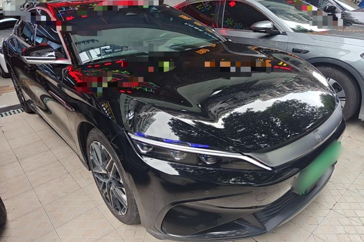 Used BYD Han 2024 EV Glory Edition 605KM Front-Wheel-Drive Premium Model Front Right 45 Deg