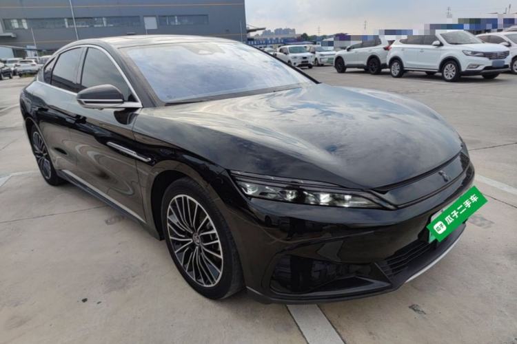Used BYD Han 2024 EV Glory Edition 506KM Front-Wheel-Drive Premium Model Front Right 45 Deg