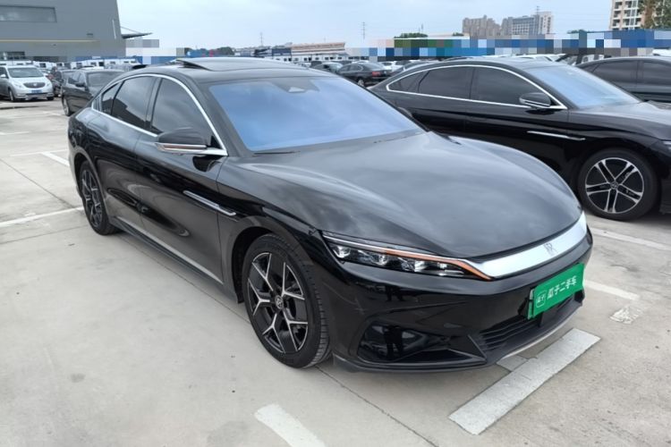 Used BYD Han 2024 EV Glory Edition 605KM Front-Wheel-Drive Premium Model Front Right 45 Deg