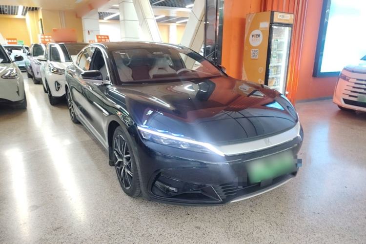 Used BYD Han 2024 EV Glory Edition 610 km All-Wheel Drive "Tian Shen Zhi Jia" Intelligent Driving Model Front Right 45 Deg