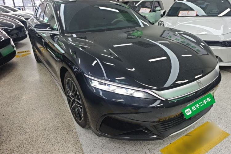 Used BYD Han 2024 EV Glory Edition 605KM Front-Wheel-Drive Premium Model Front Right 45 Deg