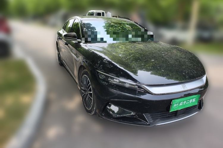 Used BYD Han 2024 EV Glory Edition 506KM Front-Wheel-Drive Premium Model Front Right 45 Deg