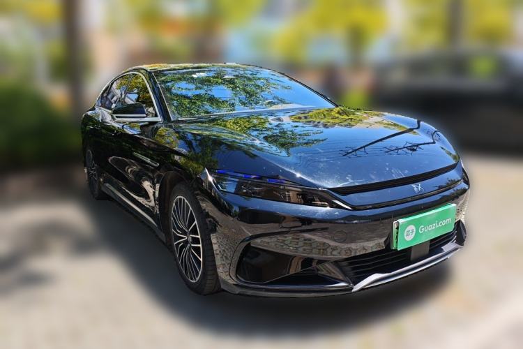 Used BYD Han 2024 EV Glory Edition 506KM Front-Wheel-Drive Premium Model Front Right 45 Deg