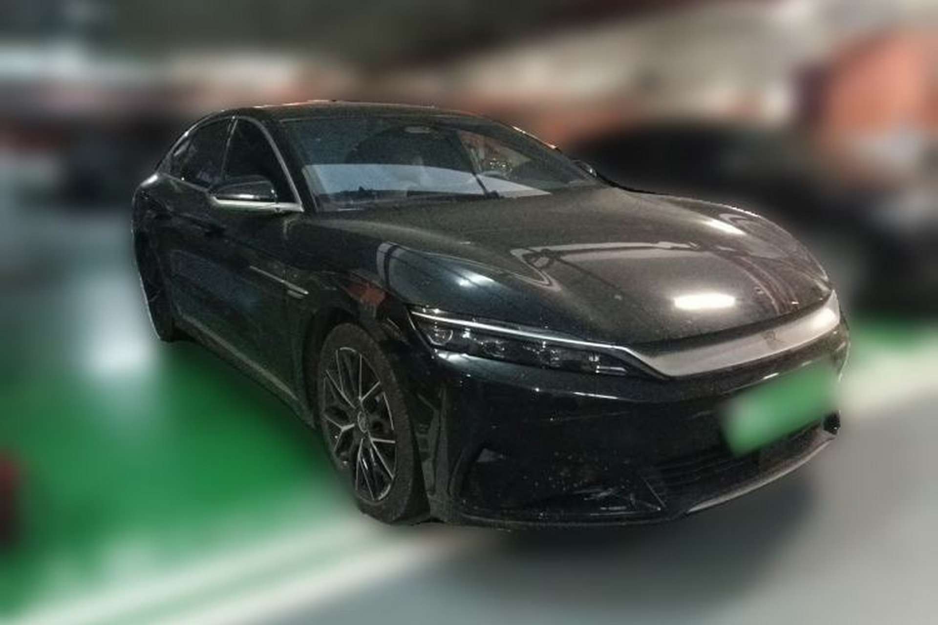 Used BYD Han 2024 EV Glory Edition 610 km All-Wheel Drive "Tian Shen Zhi Jia" Intelligent Driving Model Front Right 45 Deg