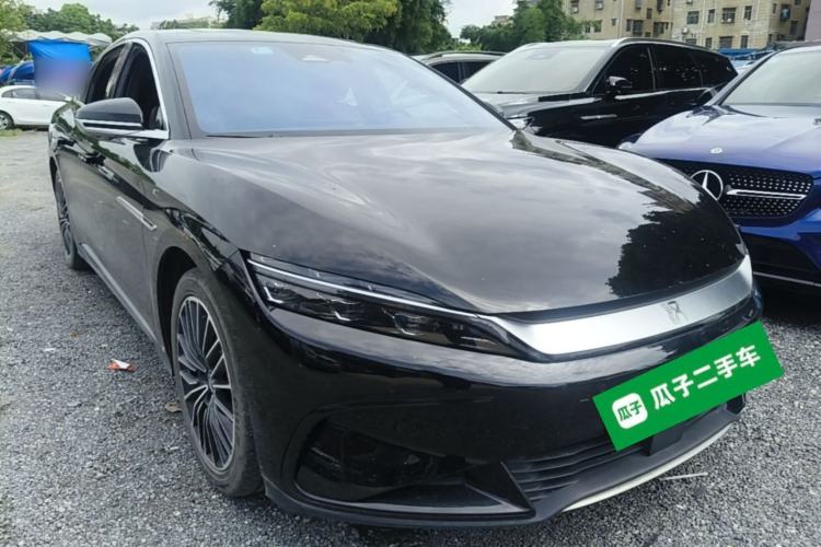 Used BYD Han 2024 EV Glory Edition 506KM Front-Wheel-Drive Premium Model Front Right 45 Deg