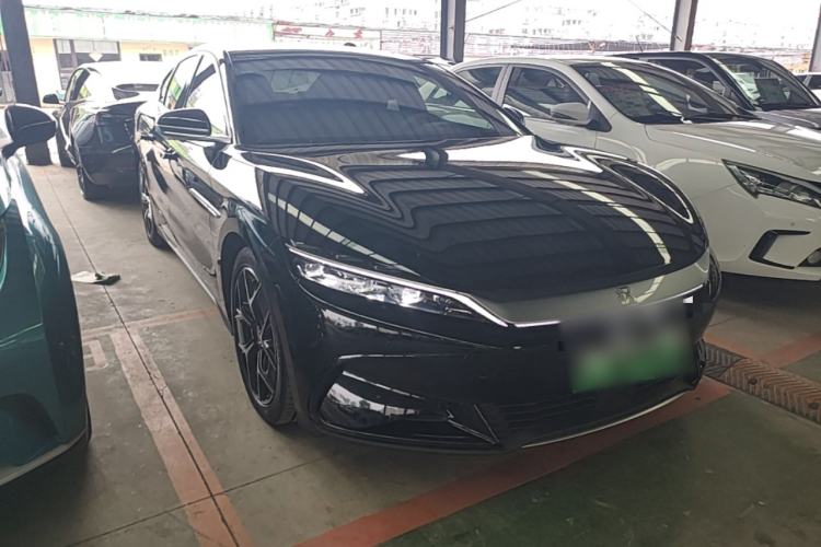 Used BYD Han 2024 EV Glory Edition 605KM Front-Wheel-Drive Premium Model Front Right 45 Deg