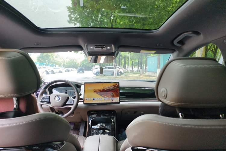 Used BYD Han 2024 EV Glory Edition 506KM Front-Wheel-Drive Premium Model Headliner