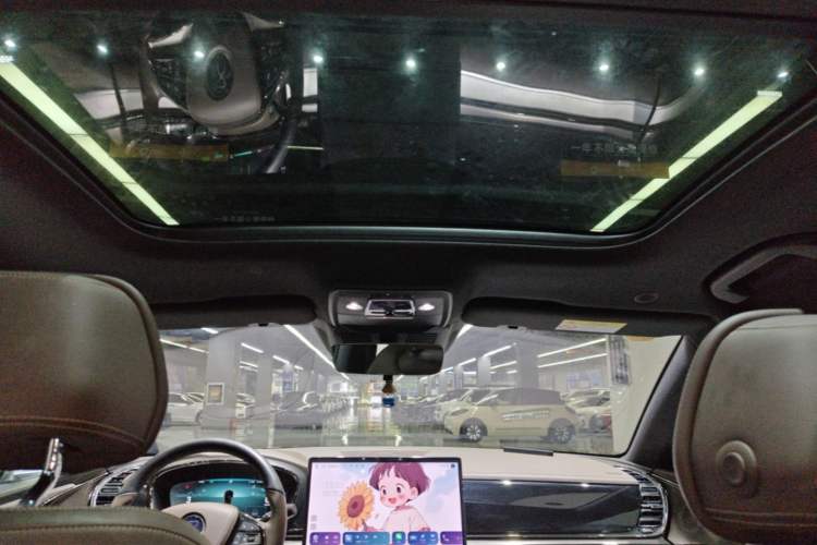 Used BYD Han 2024 EV Glory Edition 506KM Front-Wheel-Drive Premium Model Headliner