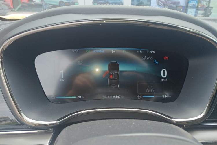 Used BYD Han 2024 DM-i Glory Edition 121KM Premium Model Instrument Cluster