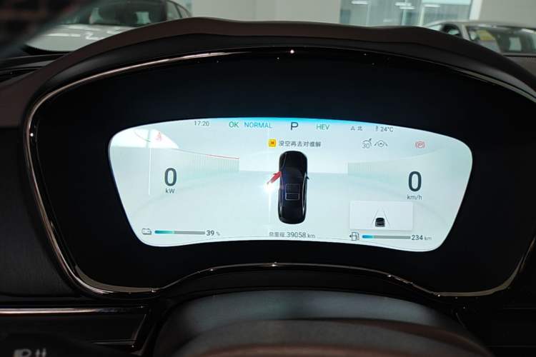 Used BYD Han 2024 DM-i Glory Edition 121KM Elite Model Instrument Cluster