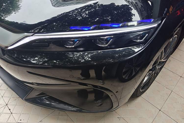 Used BYD Han 2024 EV Glory Edition 605KM Front-Wheel-Drive Premium Model Left Front Headlight