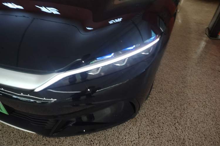 Used BYD Han 2024 EV Glory Edition 610 km All-Wheel Drive "Tian Shen Zhi Jia" Intelligent Driving Model Left Front Headlight