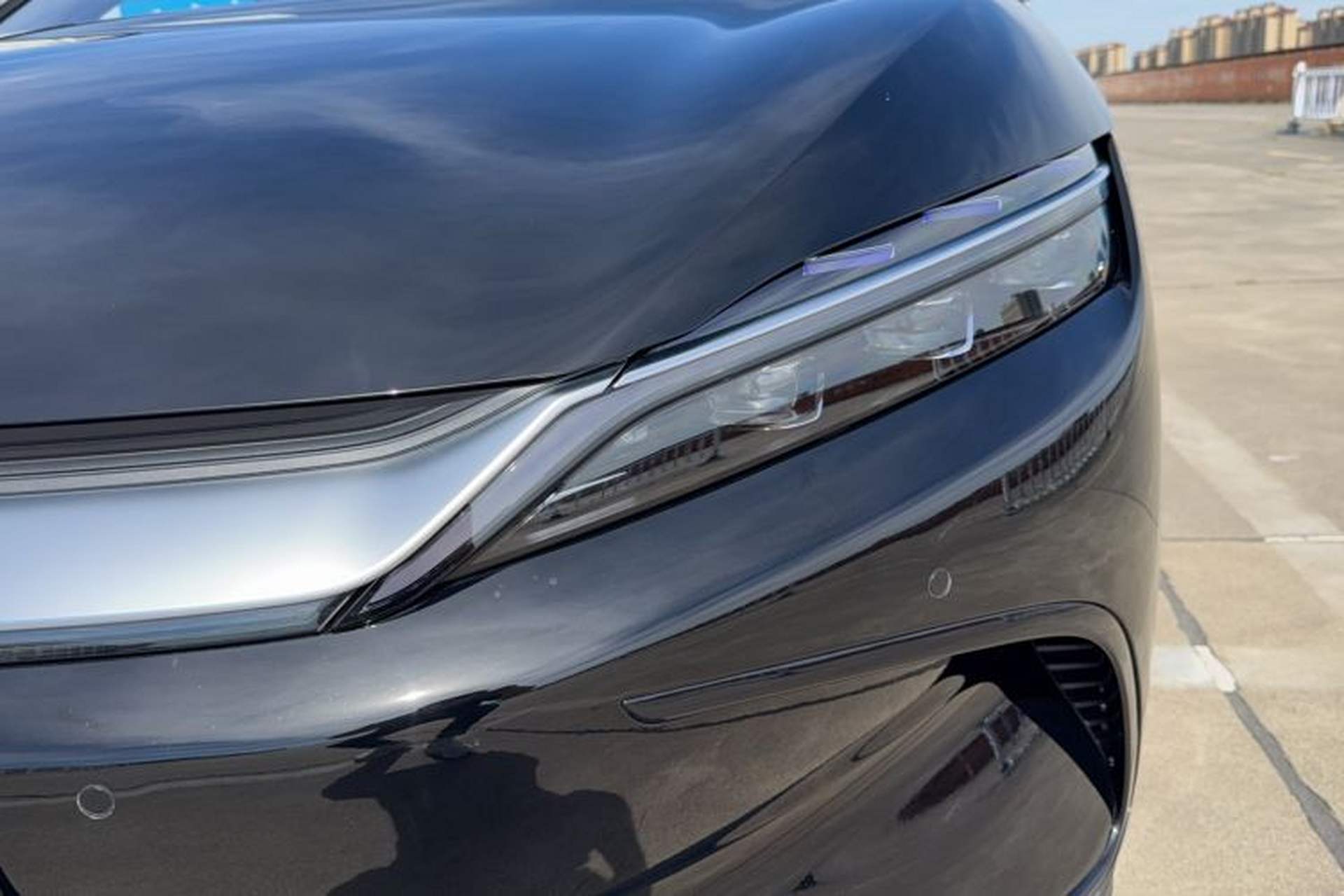 Used BYD Han 2024 EV Glory Edition 605KM Front-Wheel-Drive Premium Model Left Front Headlight