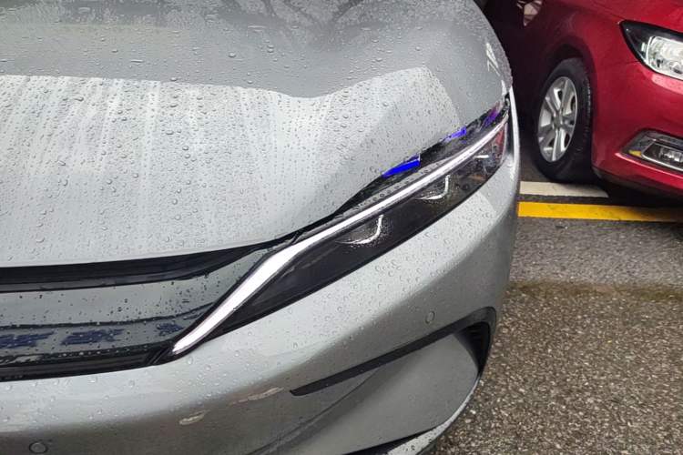 Used BYD Han 2024 EV Glory Edition 605KM Front-Wheel-Drive Premium Model Left Front Headlight
