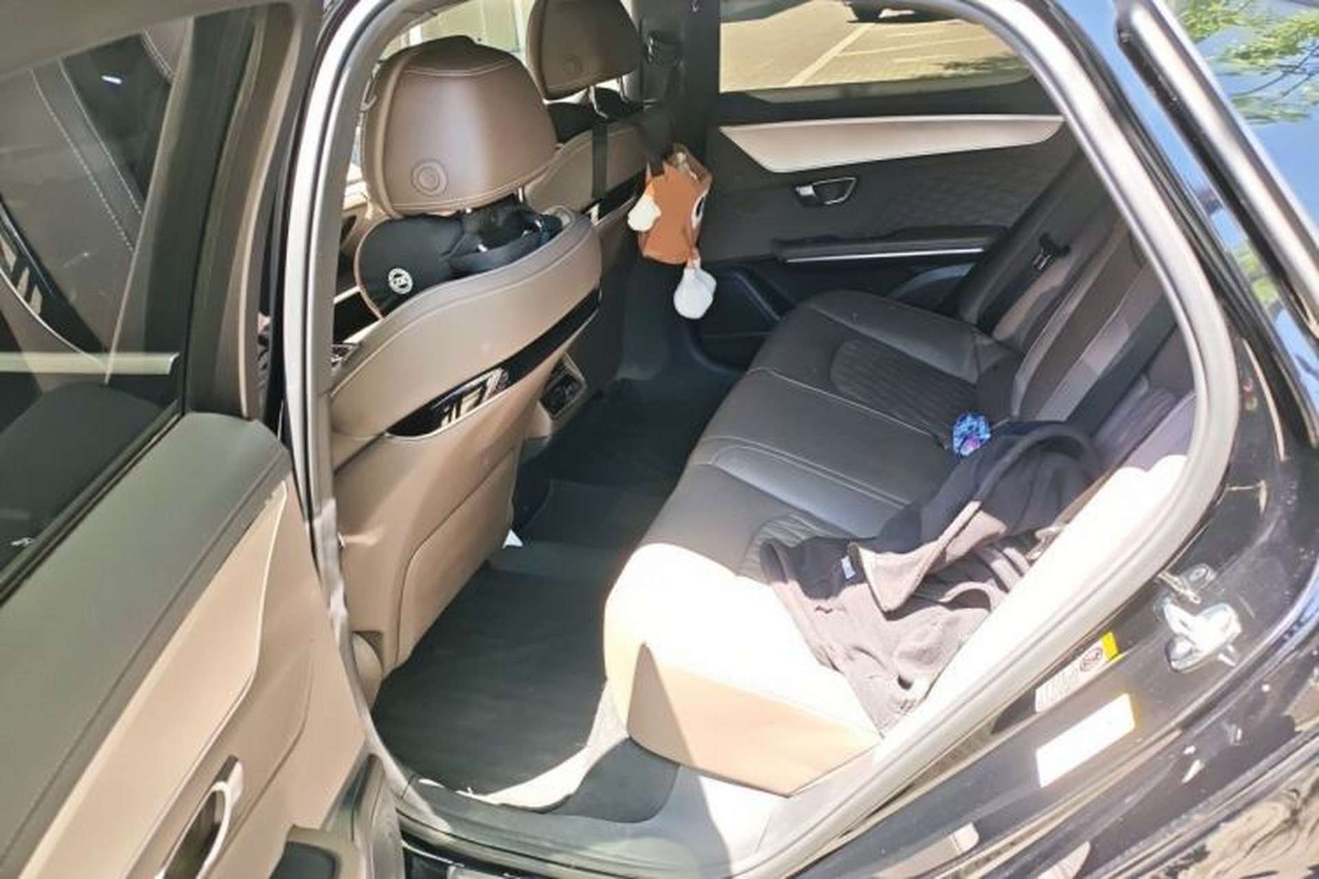 Used BYD Han 2024 EV Glory Edition 506KM Front-Wheel-Drive Premium Model Left Rear Seat