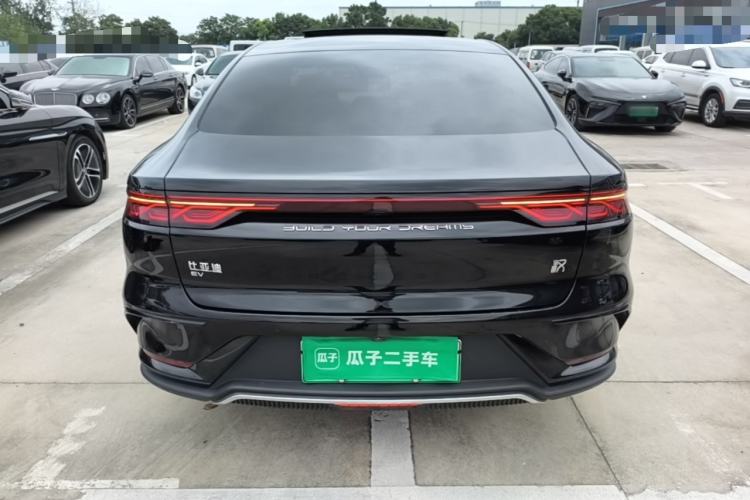 Used BYD Han 2024 EV Glory Edition 605KM Front-Wheel-Drive Premium Model Rear