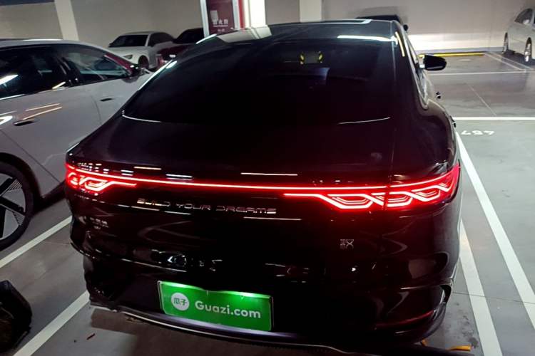 Used BYD Han 2024 EV Glory Edition 605KM Front-Wheel-Drive Premium Model Rear