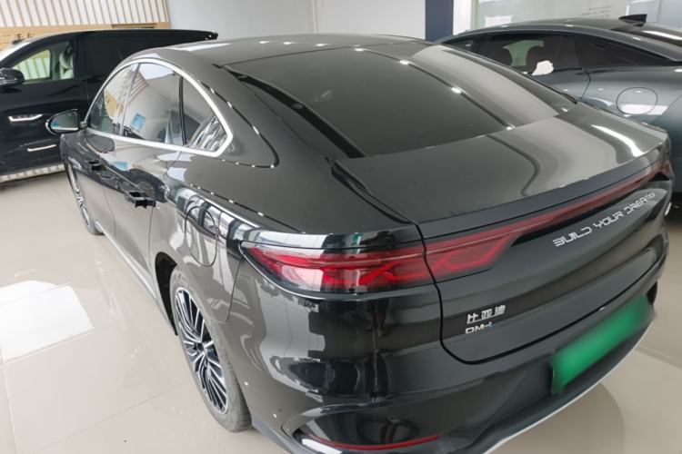 Used BYD Han 2024 DM-i Glory Edition 121KM Premium Model Rear Left 45 Deg