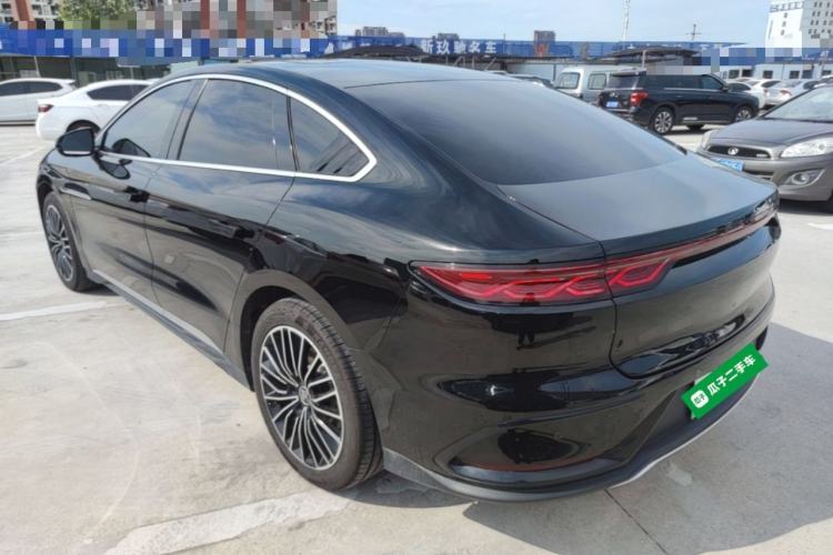 Used BYD Han 2024 EV Glory Edition 506KM Front-Wheel-Drive Premium Model Rear Left 45 Deg