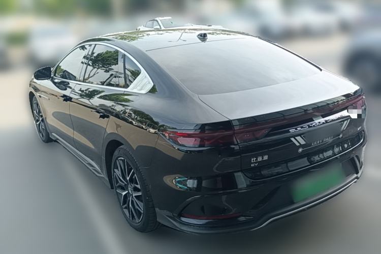 Used BYD Han 2024 EV Glory Edition 610 km All-Wheel Drive "Tian Shen Zhi Jia" Intelligent Driving Model Rear Left 45 Deg