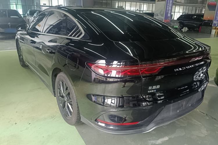 Used BYD Han 2024 DM-i Glory Edition 121KM Elite Model Rear Left 45 Deg