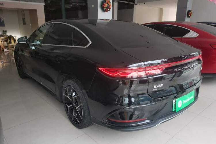 Used BYD Han 2024 EV Glory Edition 605KM Front-Wheel-Drive Premium Model Rear Left 45 Deg