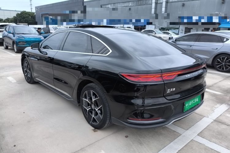 Used BYD Han 2024 EV Glory Edition 605KM Front-Wheel-Drive Premium Model Rear Left 45 Deg