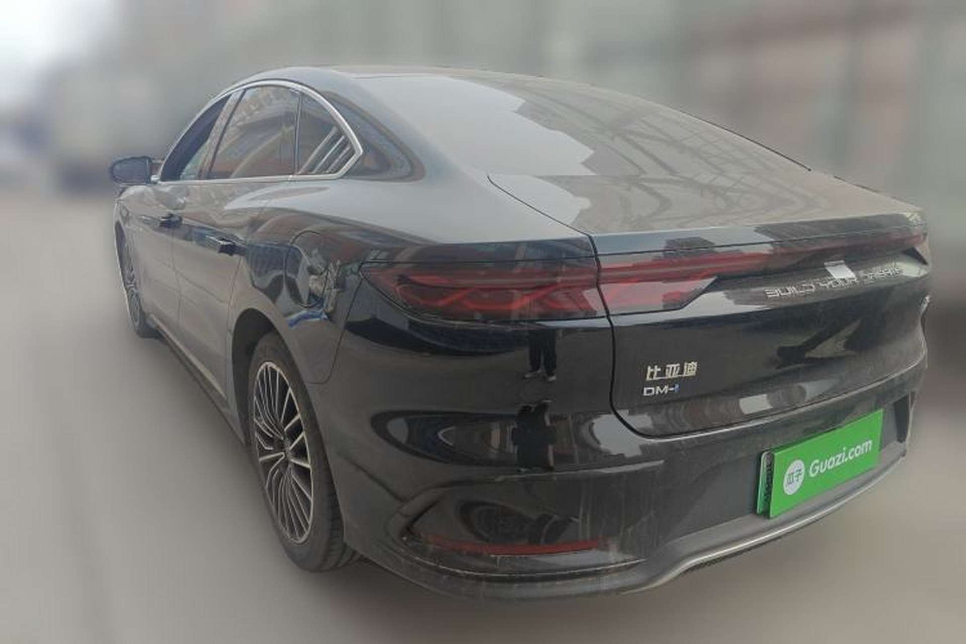 Used BYD Han 2024 DM-i Glory Edition 121KM Prestige Model Rear Left 45 Deg