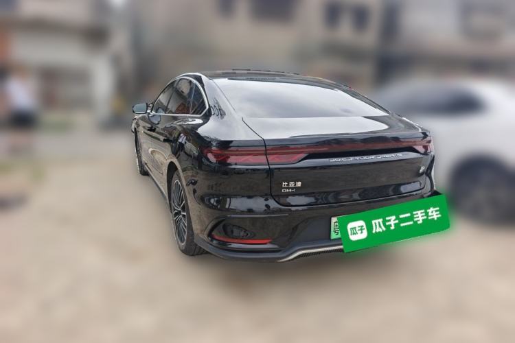 Used BYD Han 2024 DM-i Glory Edition 121KM Premium Model Rear Left 45 Deg