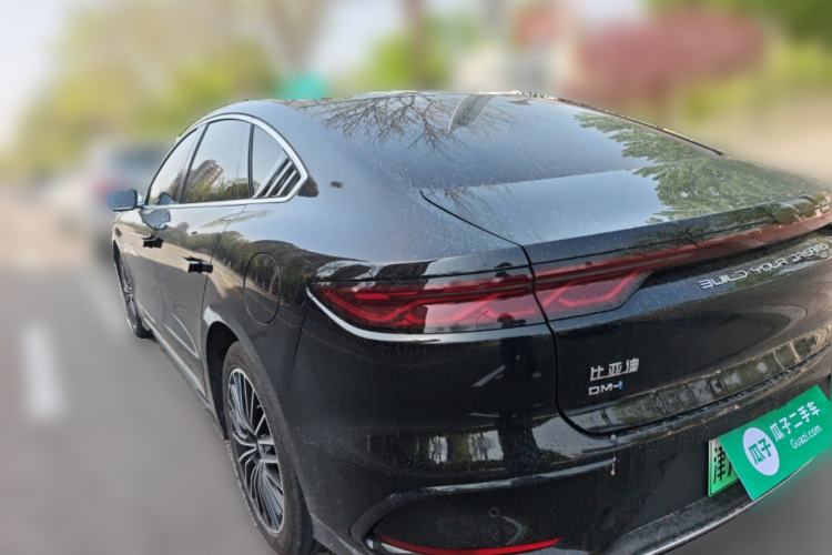 Used BYD Han 2024 DM-i Glory Edition 121KM Prestige Model Rear Left 45 Deg