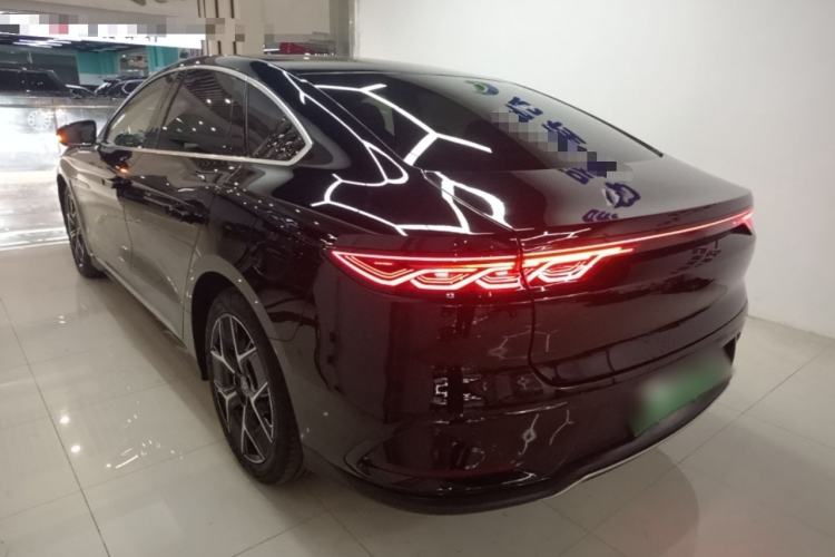 Used BYD Han 2024 DM-i Glory Edition 200KM Flagship Model Rear Left 45 Deg