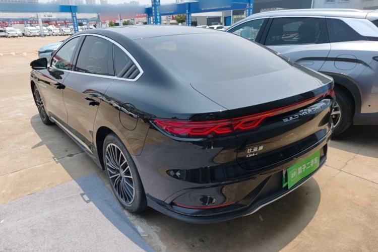 Used BYD Han 2024 DM-i Glory Edition 121KM Premium Model Rear Left 45 Deg