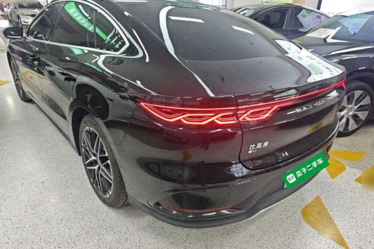 Used BYD Han 2024 EV Glory Edition 605KM Front-Wheel-Drive Premium Model Rear Left 45 Deg