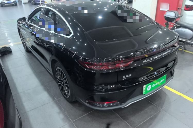 Used BYD Han 2024 EV Glory Edition 506KM Front-Wheel-Drive Premium Model Rear Left 45 Deg