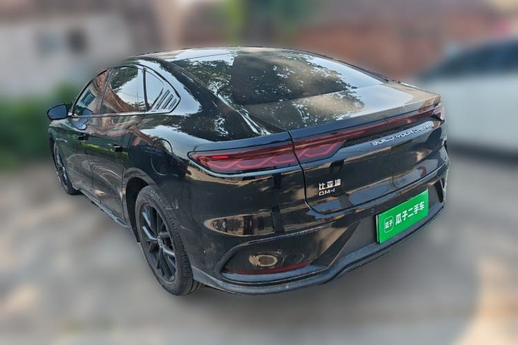 Used BYD Han 2024 DM-i Glory Edition 121KM Prestige Model Rear Left 45 Deg