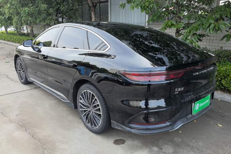 Used BYD Han 2024 EV Glory Edition 506KM Front-Wheel-Drive Premium Model Rear Left 45 Deg