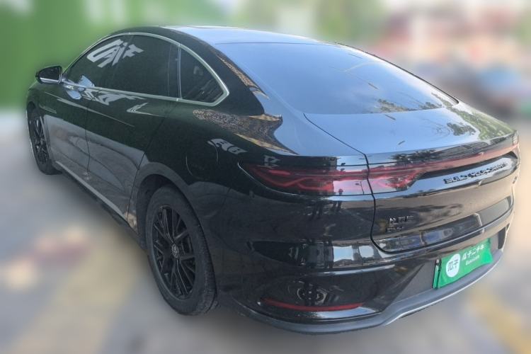 Used BYD Han 2024 DM-i Glory Edition 121KM Elite Model Rear Left 45 Deg