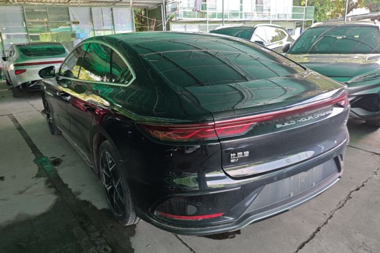 Used BYD Han 2024 EV Glory Edition 605KM Front-Wheel-Drive Premium Model Rear Left 45 Deg