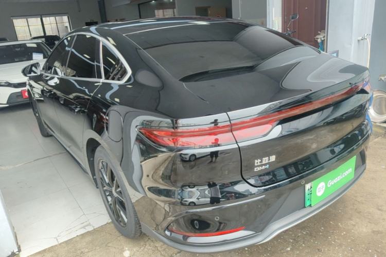 Used BYD Han 2024 DM-i Glory Edition 121KM Prestige Model Rear Left 45 Deg
