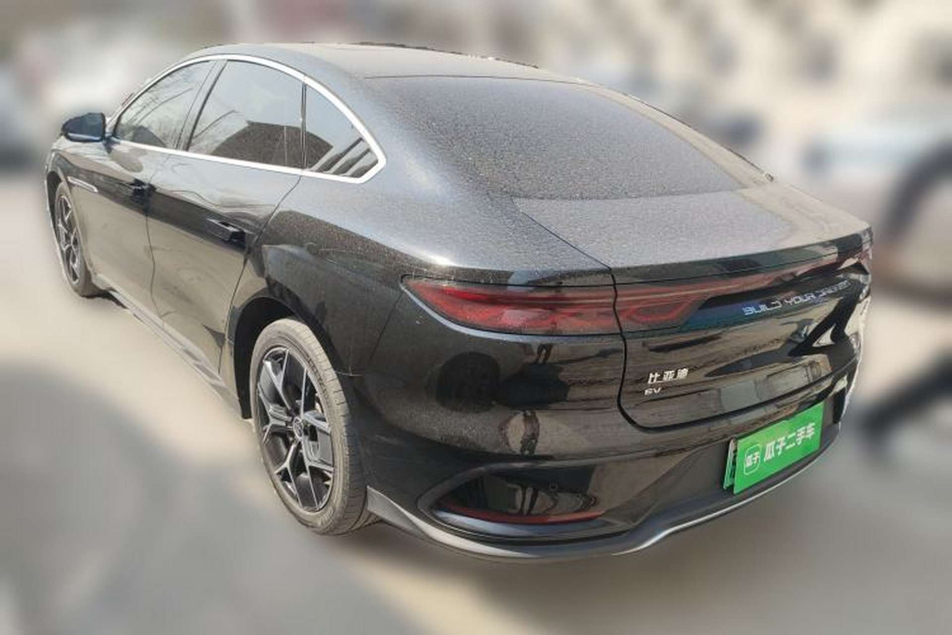Used BYD Han 2024 EV Glory Edition 605KM Front-Wheel-Drive Premium Model Rear Left 45 Deg