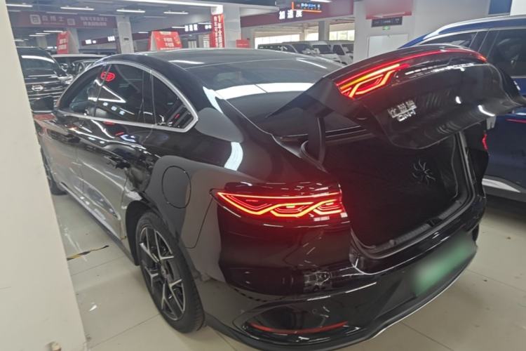 Used BYD Han 2024 DM-i Glory Edition 200KM Flagship Model Rear Left 45 Deg