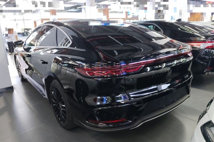 Used BYD Han 2024 DM-i Glory Edition 121KM Prestige Model Rear Left 45 Deg