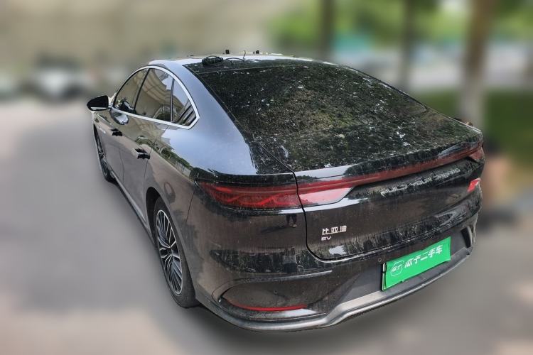 Used BYD Han 2024 EV Glory Edition 506KM Front-Wheel-Drive Premium Model Rear Left 45 Deg