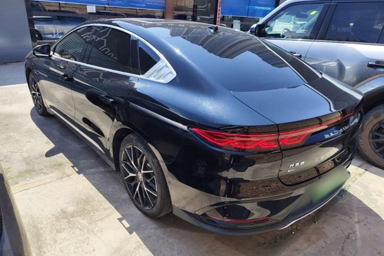 Used BYD Han 2024 EV Glory Edition 610 km All-Wheel Drive "Tian Shen Zhi Jia" Intelligent Driving Model Rear Left 45 Deg