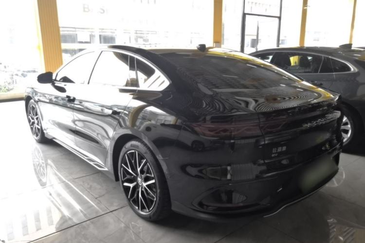 Used BYD Han 2024 EV Glory Edition 610 km All-Wheel Drive "Tian Shen Zhi Jia" Intelligent Driving Model Rear Left 45 Deg