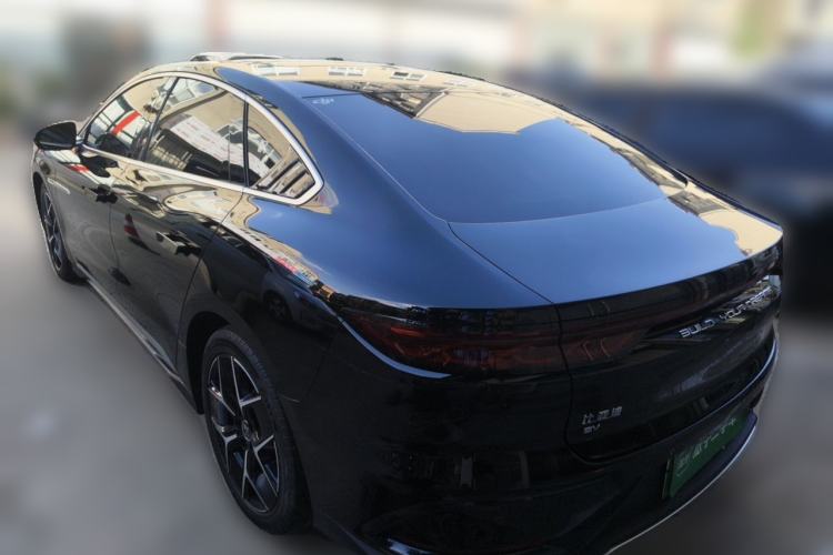 Used BYD Han 2024 EV Glory Edition 605KM Front-Wheel-Drive Premium Model Rear Left 45 Deg